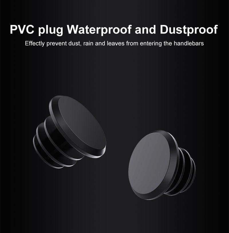 Shockproof Rubber Bike Handlebar Grips - Anti-Slip Performance