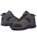 Men's Waterproof Leather Hiking Boots, Rugged Outdoor Sport Shoes