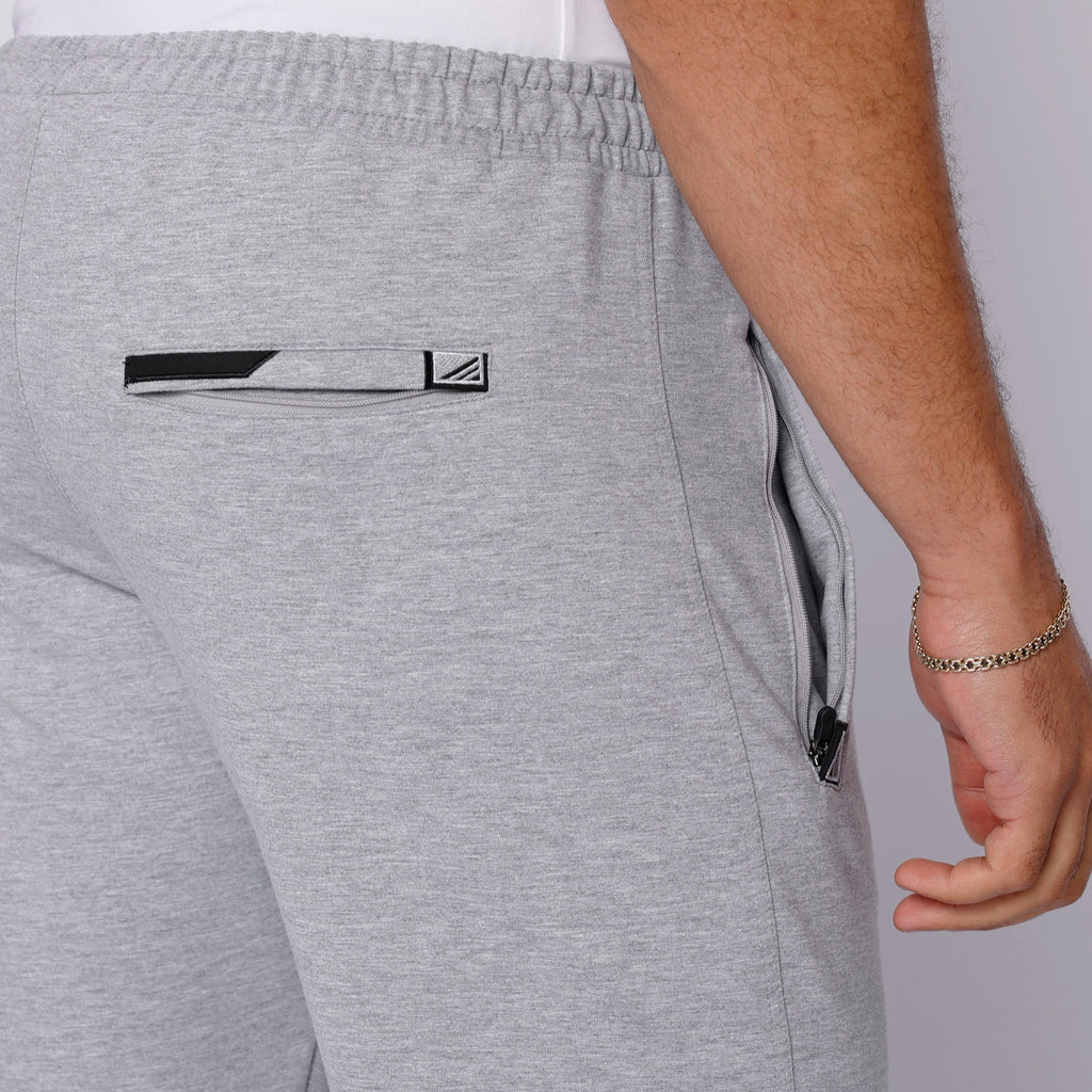 Men's Athletic Straight Fit Sweatpants in Grey - Image 14