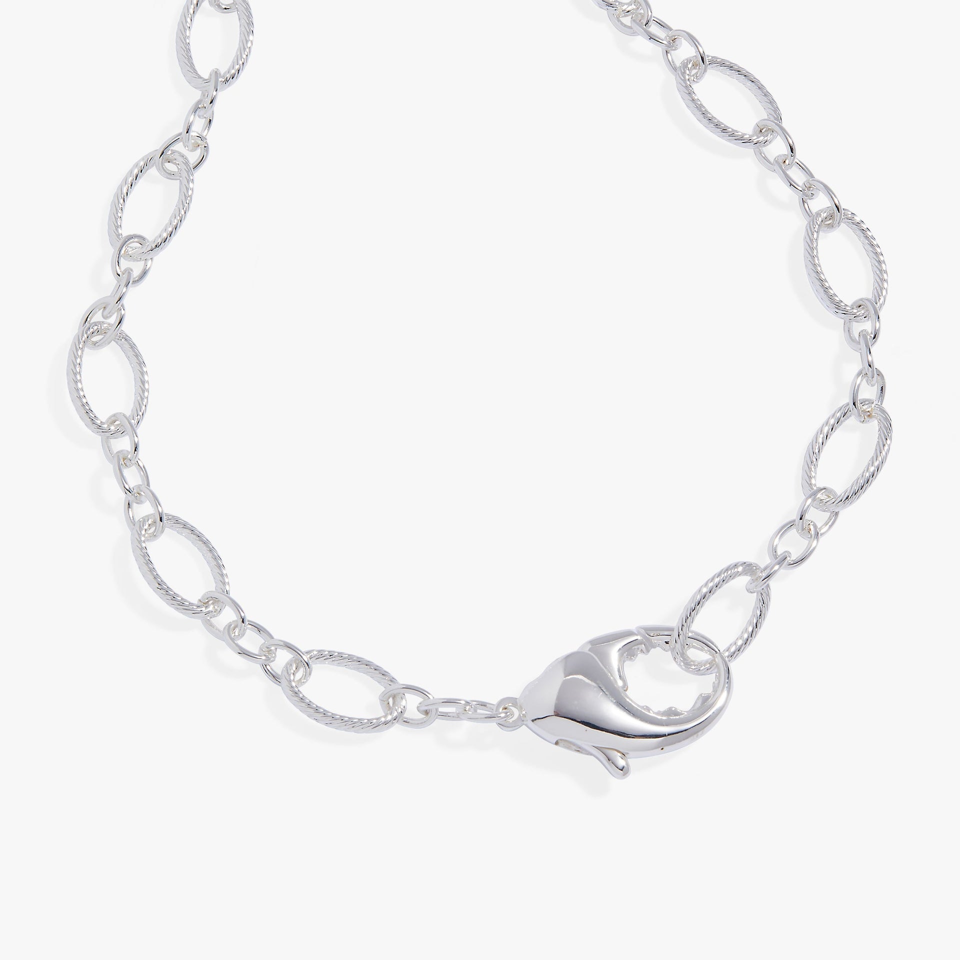 Chunky Lobster Claw Convertible Wrap Necklace and Layered Bracelet