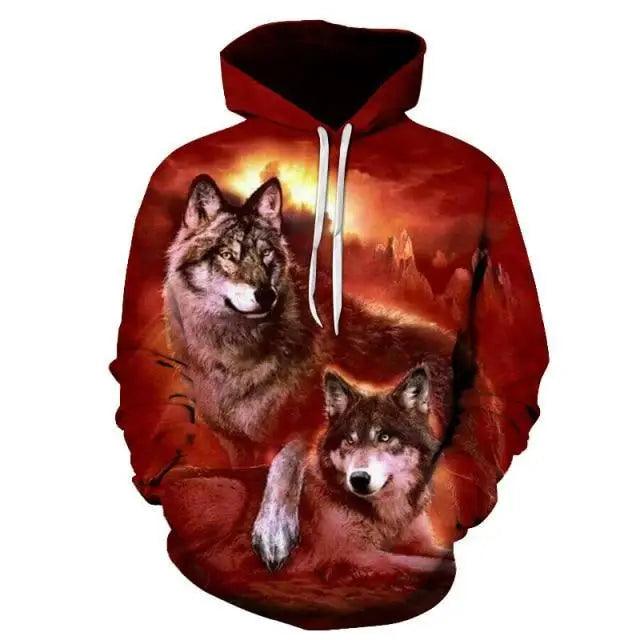3D Graphic Print Unisex Hoodie Sweatshirt for Casual Party Wear