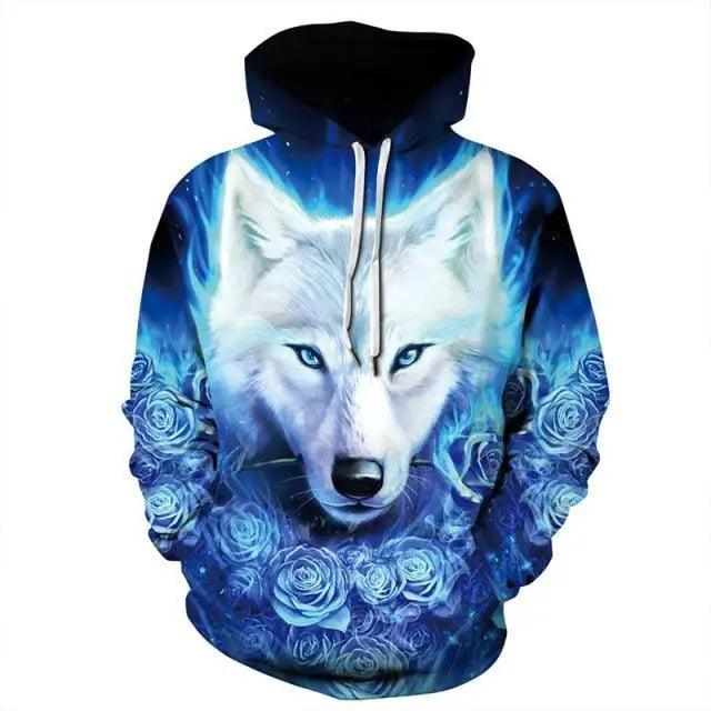 3D Graphic Print Unisex Hoodie Sweatshirt for Casual Party Wear