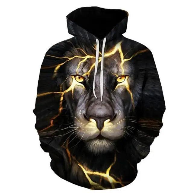 3D Graphic Print Unisex Hoodie Sweatshirt for Casual Party Wear