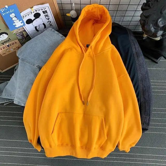 Unisex Solid Color Crewneck Sweatshirt Long Sleeve Pullover Top