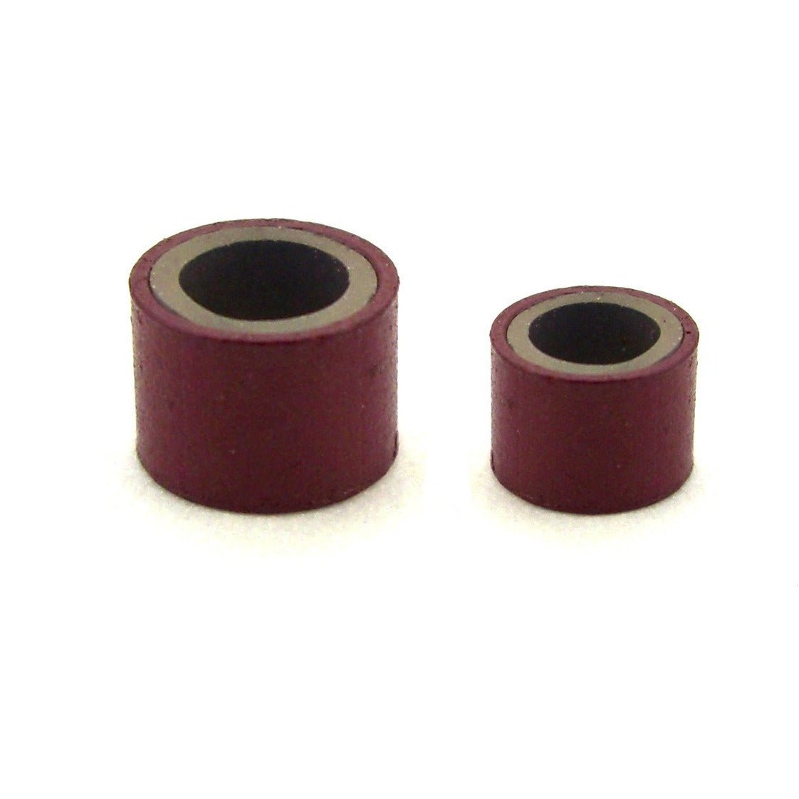 Copper Silicon Micro Link Rings measuring 5.0 x 4.5 x 3.0 mm for hair extensions