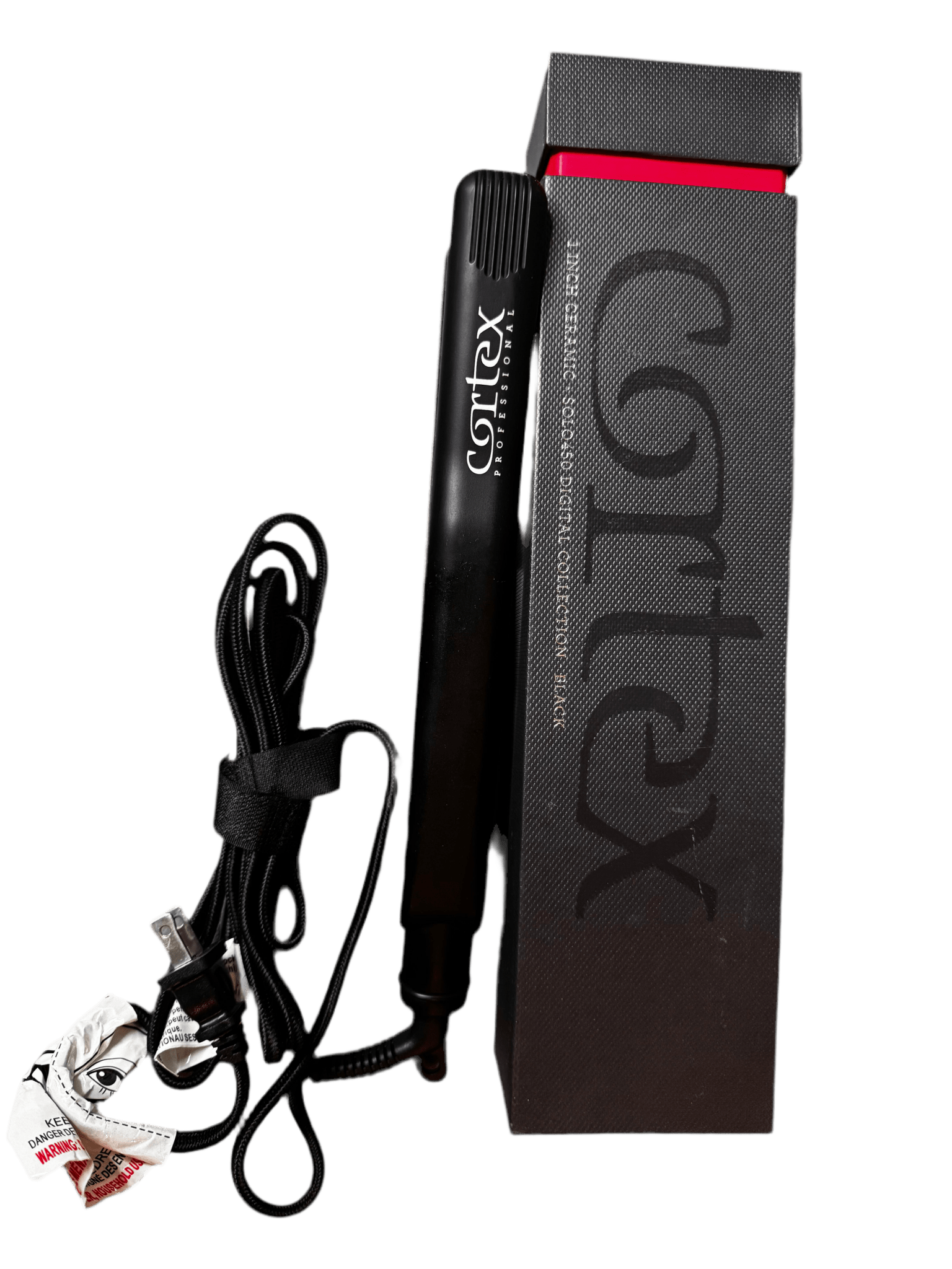 1-Inch Ceramic Flat Iron for Smooth, Versatile Hair Styling