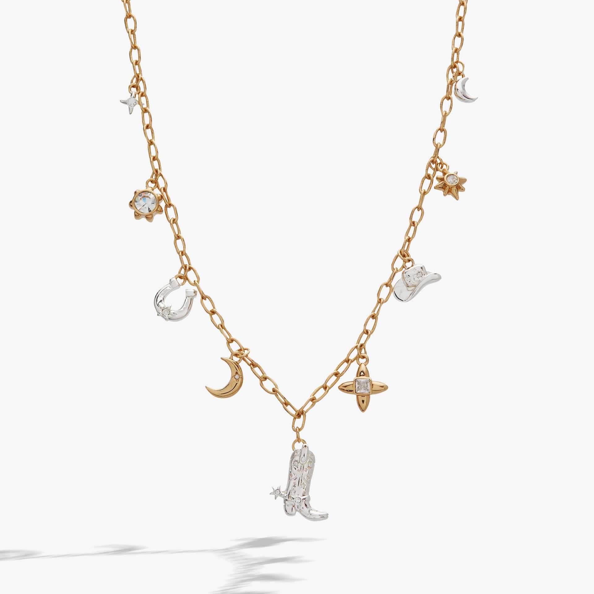 Cosmic Cowgirl Charm Necklace