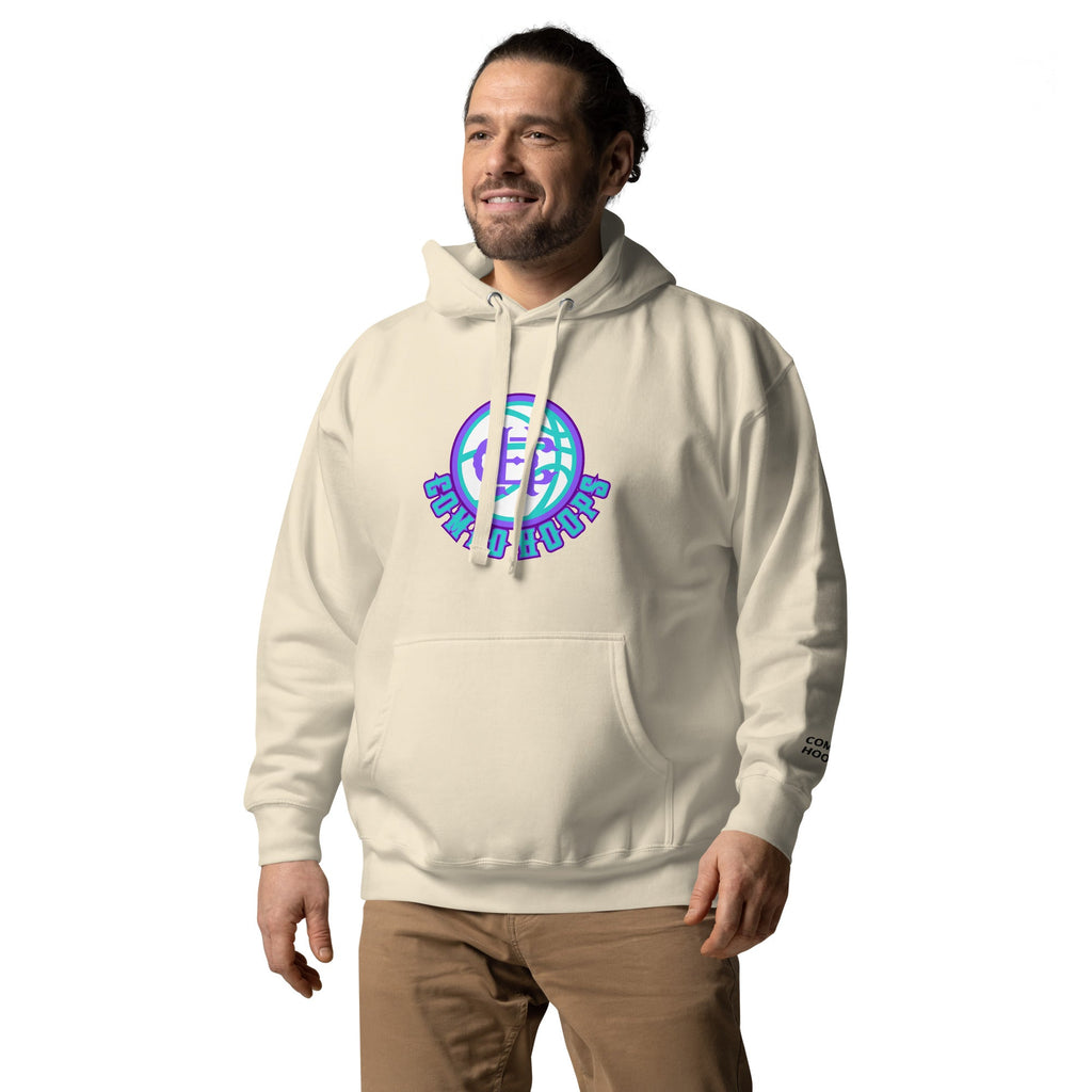 Unisex Graphic Hoodie White Streetwear Sweatshirt - Image 14