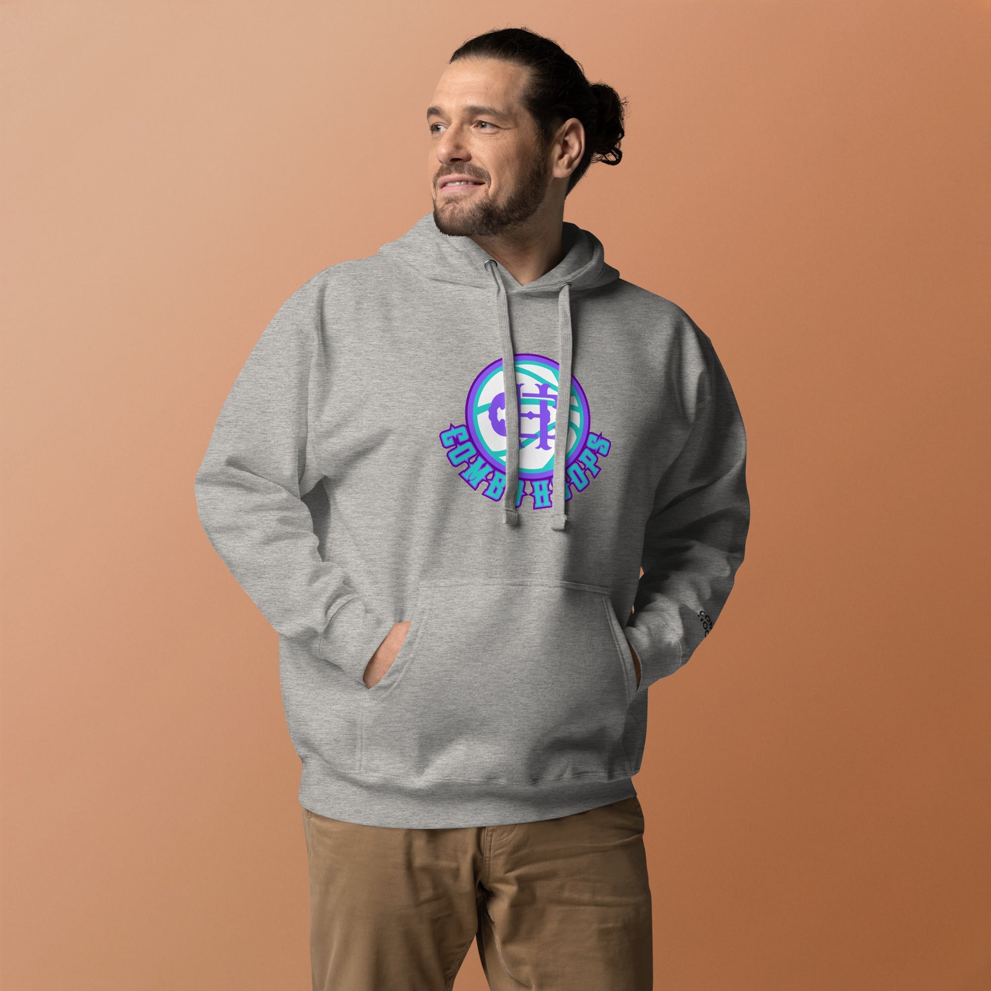 Unisex Graphic Hoodie White Streetwear Sweatshirt - Image 6