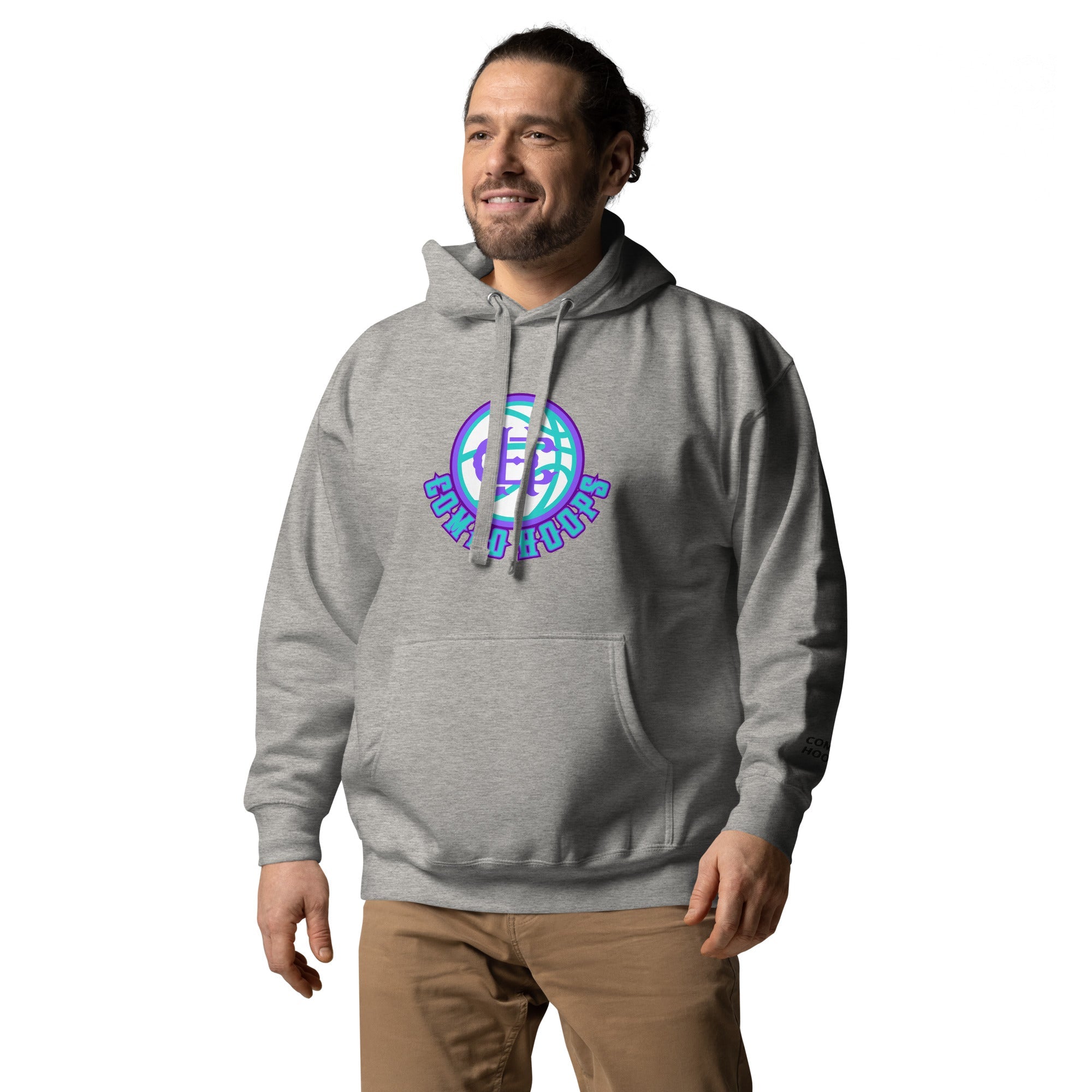 Unisex Graphic Hoodie White Streetwear Sweatshirt - Image 5
