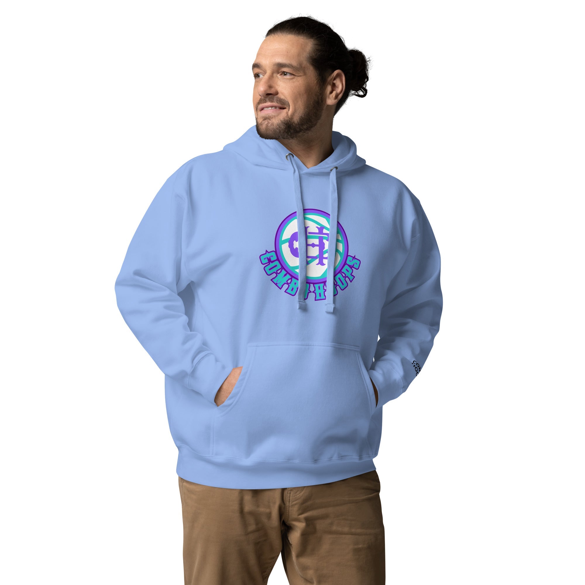 Unisex Graphic Hoodie White Streetwear Sweatshirt - Image 7