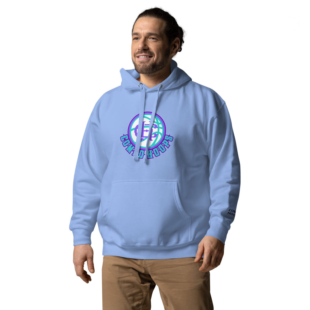 Unisex Graphic Hoodie White Streetwear Sweatshirt - Image 8