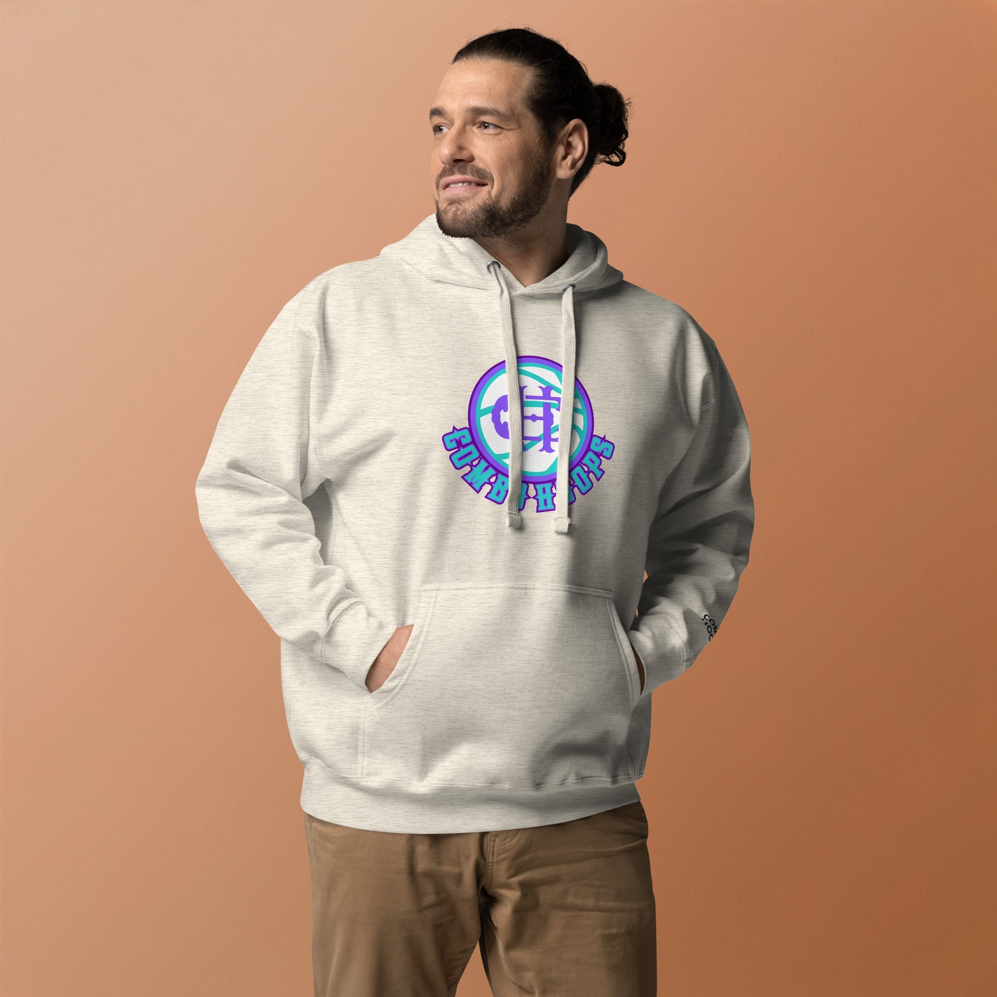 Unisex Graphic Hoodie White Streetwear Sweatshirt - Image 18