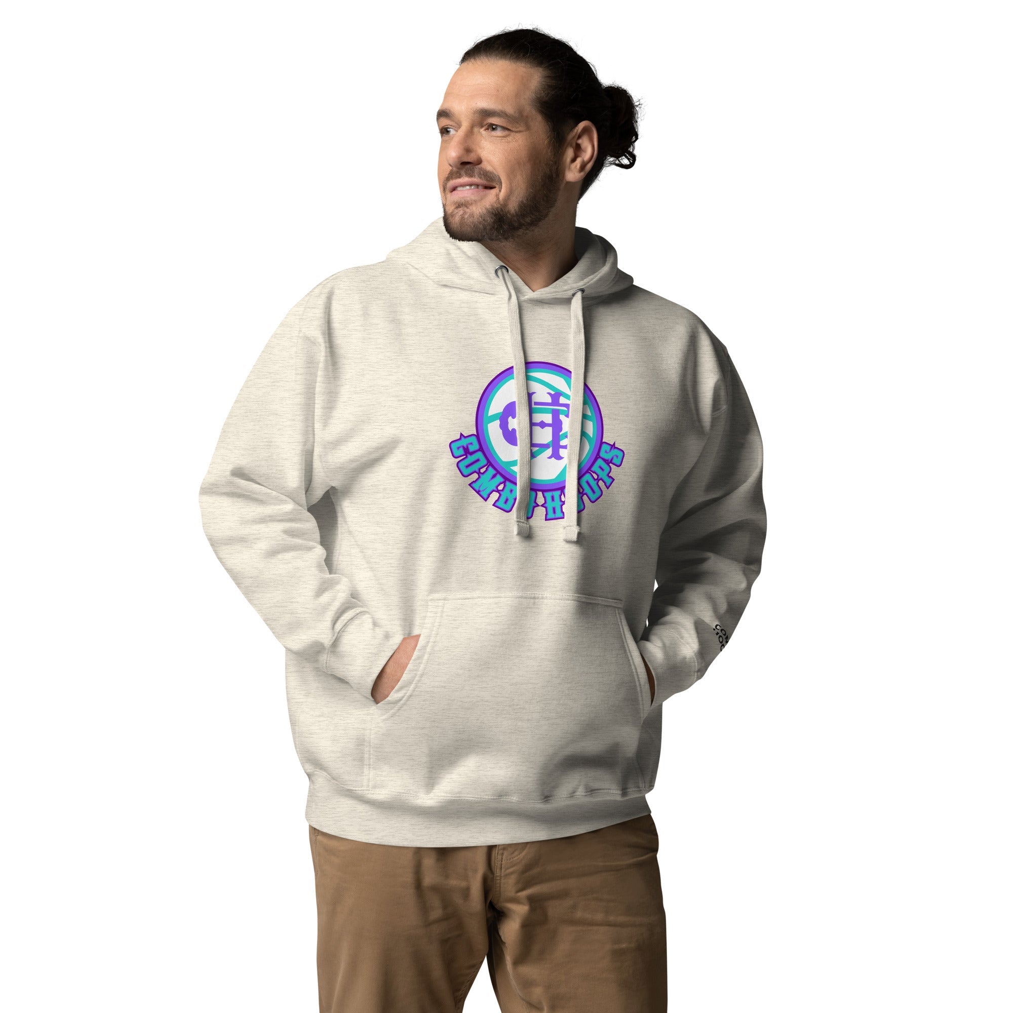 Unisex Graphic Hoodie White Streetwear Sweatshirt - Image 16