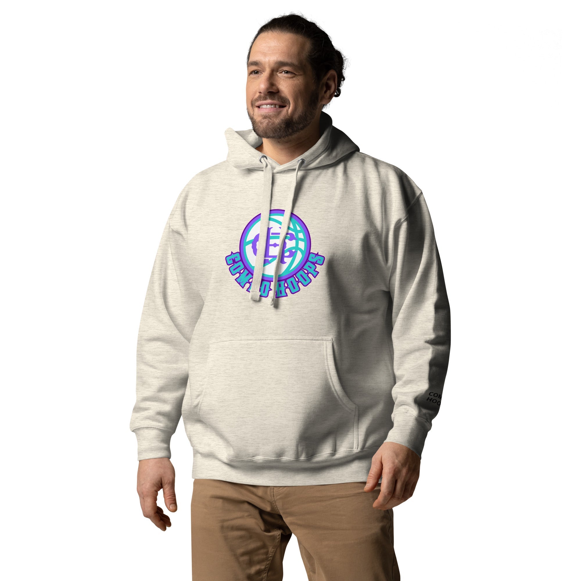 Unisex Graphic Hoodie White Streetwear Sweatshirt - Image 17