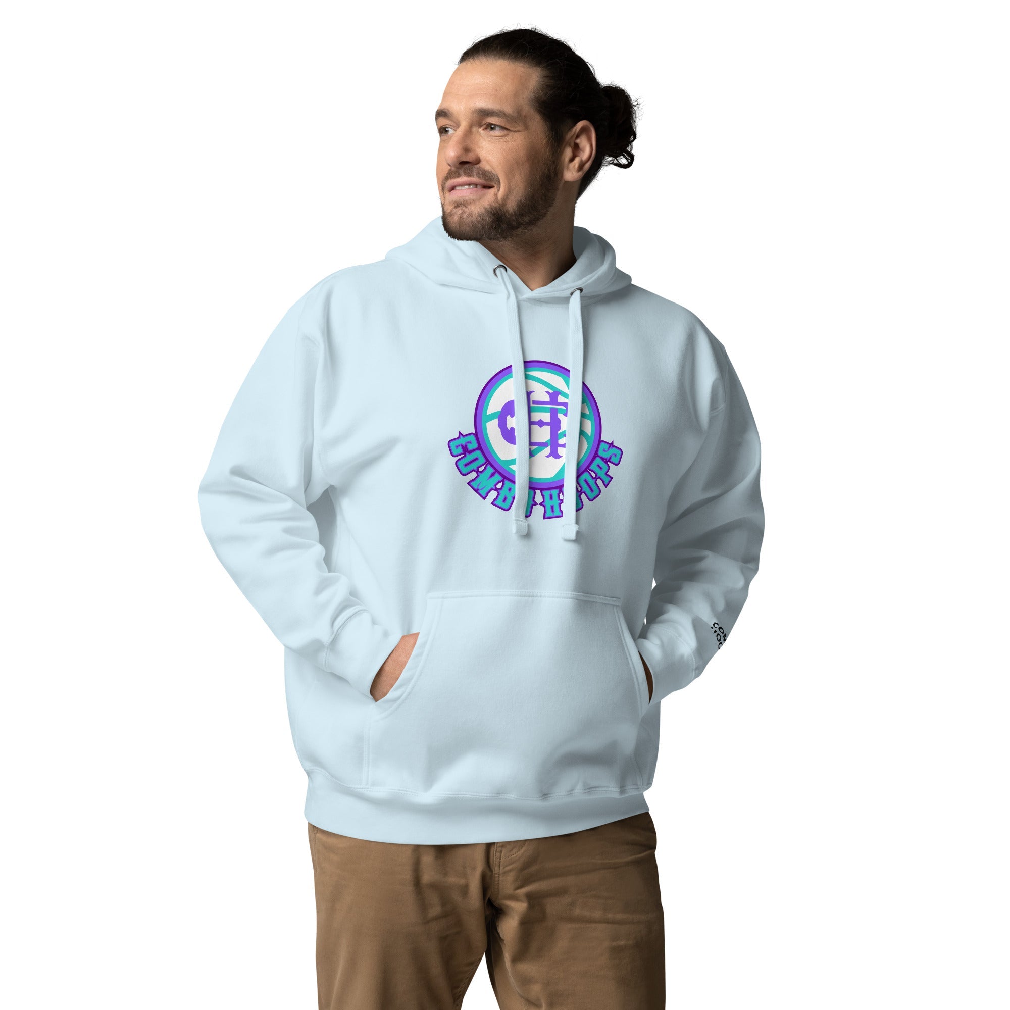 Unisex Graphic Hoodie White Streetwear Sweatshirt - Image 10