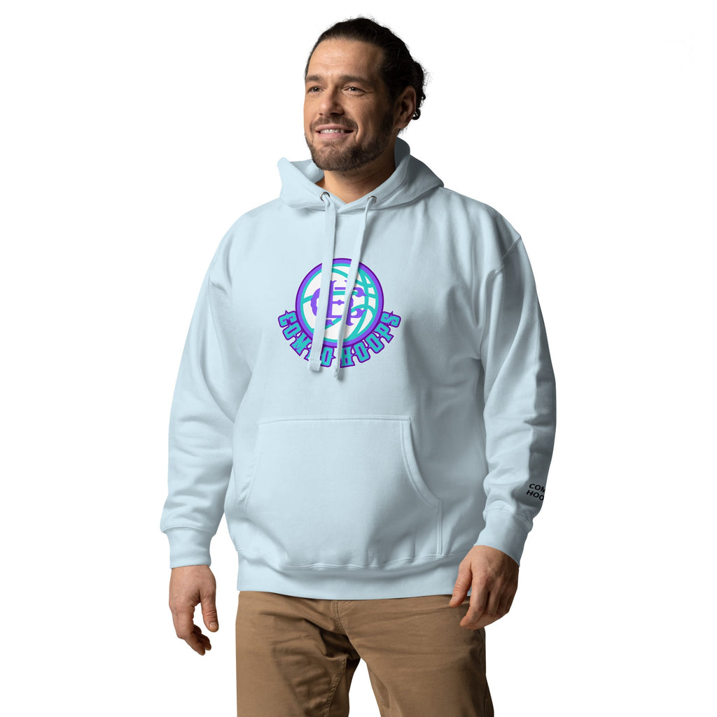 Unisex Graphic Hoodie White Streetwear Sweatshirt - Image 11