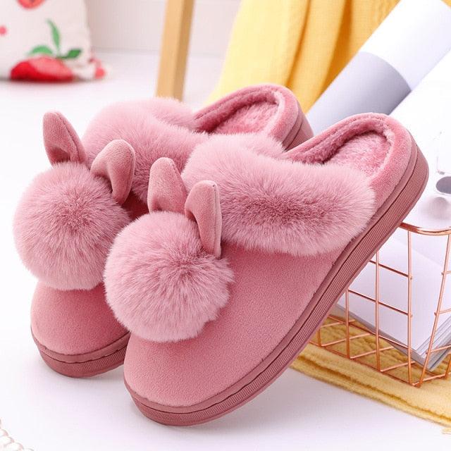 Cute Women’s Memory Foam Slippers - Cozy Warm Indoor House Shoes