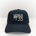 Minus33 logo baseball cap available in multiple colors for outdoor and casual wear