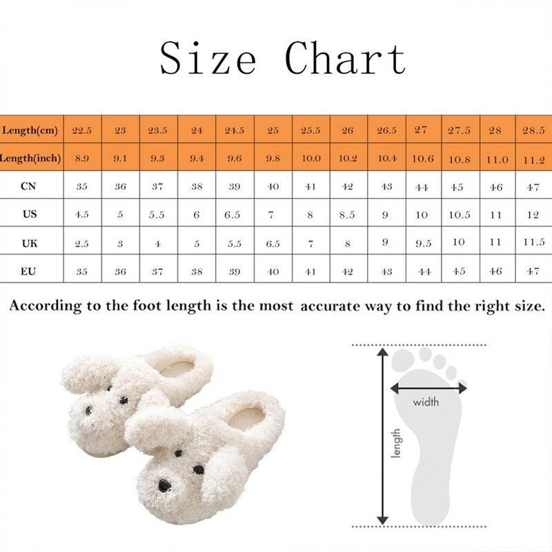 Plush Faux Fur Slippers - Unisex Fuzzy House Slides for Home