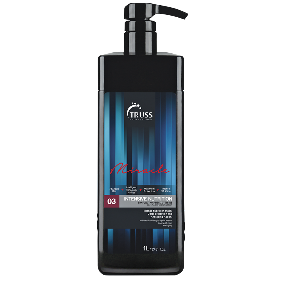 Truss Miracle 03 Intensive Nutrition 33.81 oz bottle for hair repair