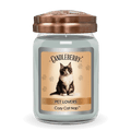 Cozy Cat Nap Large Jar Candle | Soy Blend Glass 135hr Burn