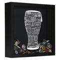 Craft Beer Typography Shadow Box