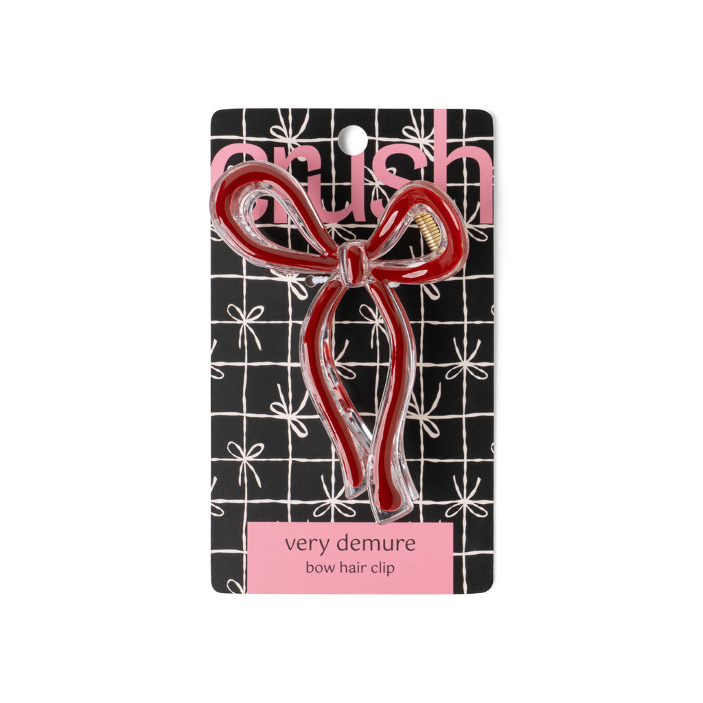 Crush™ Very Demure Bow Hair Clip
