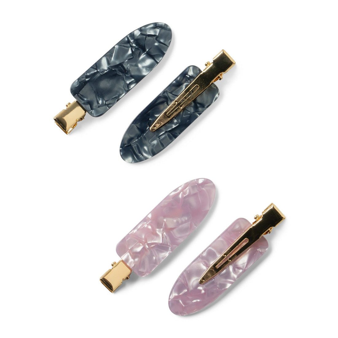 Crush™ High Standards Creaseless Hair Clips – 4 Pack