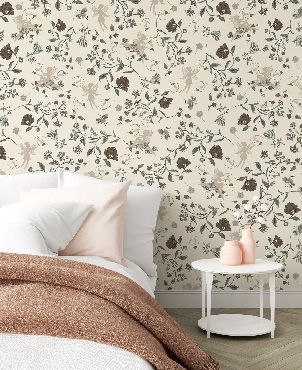 Lucinda Wallpaper by Julia Clayden