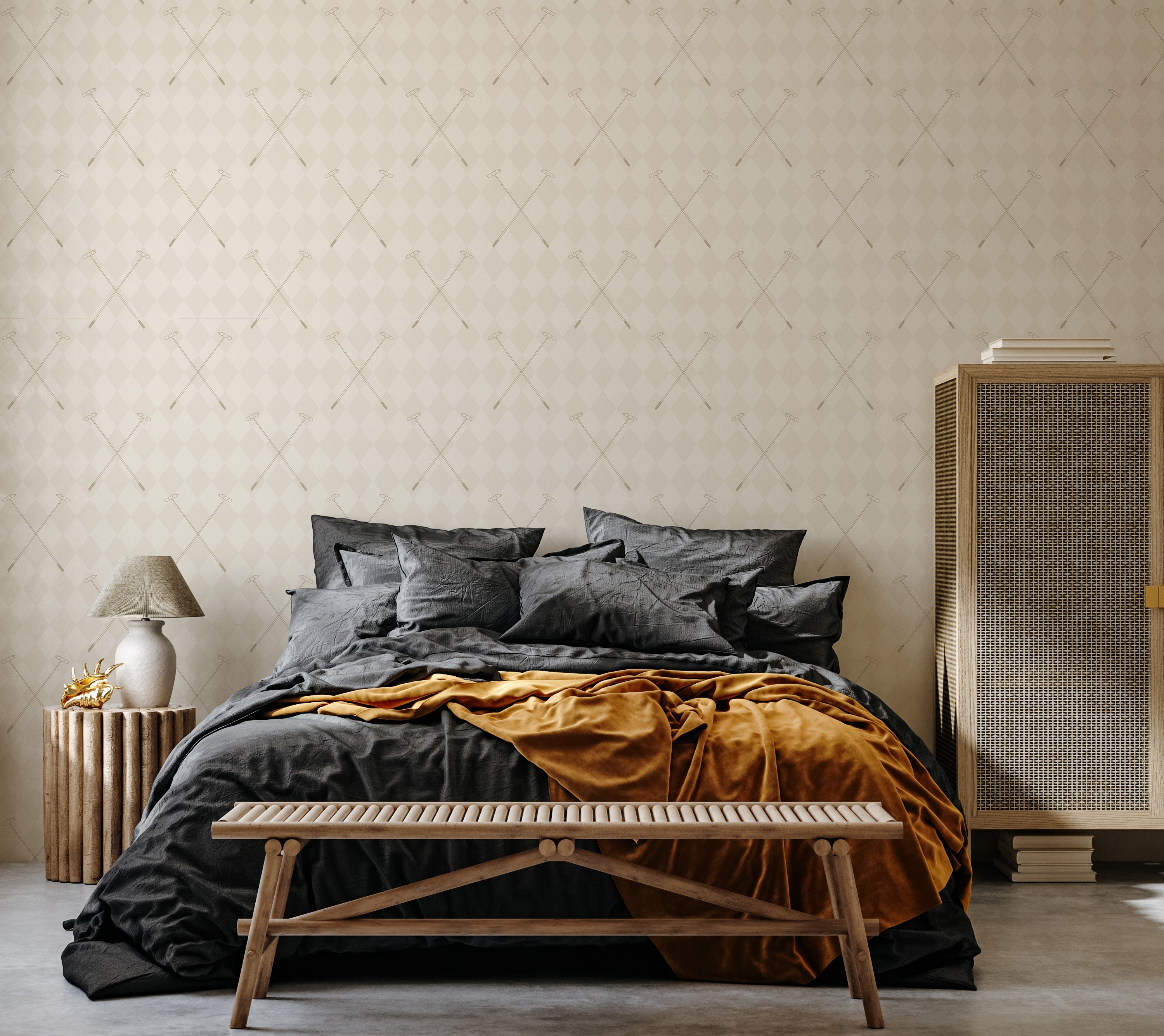 Merrick Wallpaper by The Rosenborg Company