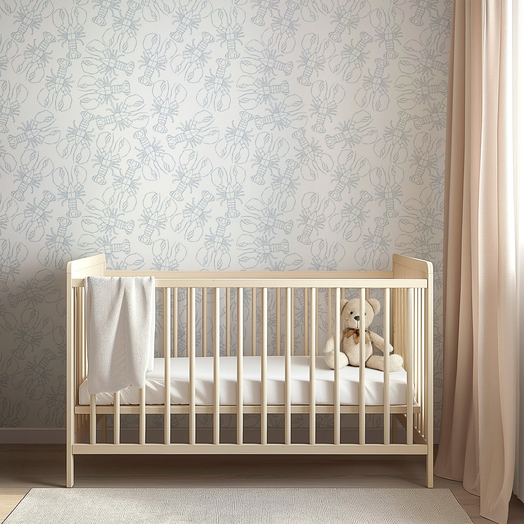 Lachlan Animal Print Wallpaper - Coastal Whimsical Decor