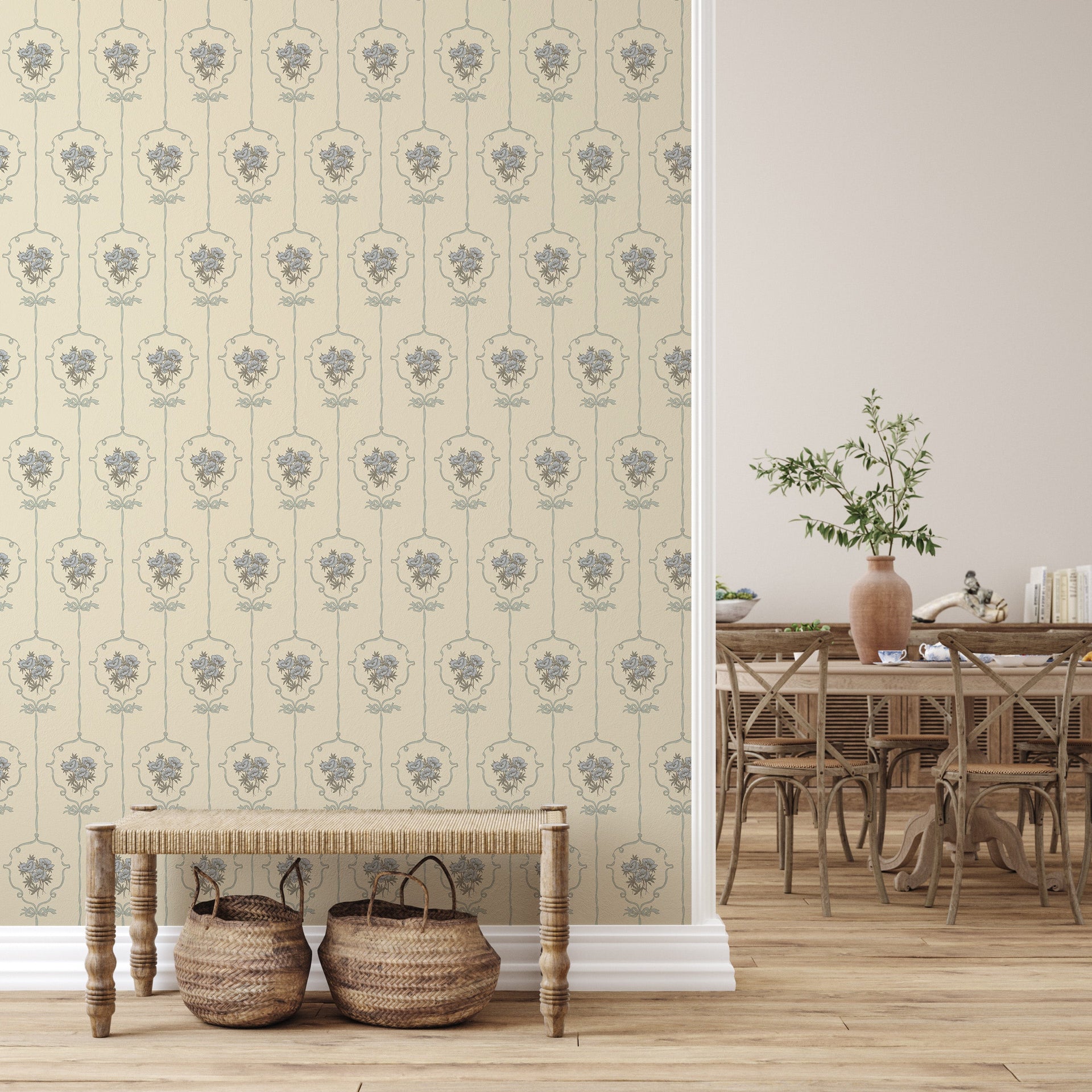 Southerly Peel and Stick Removable Wallpaper by Grateful Artsy Soul