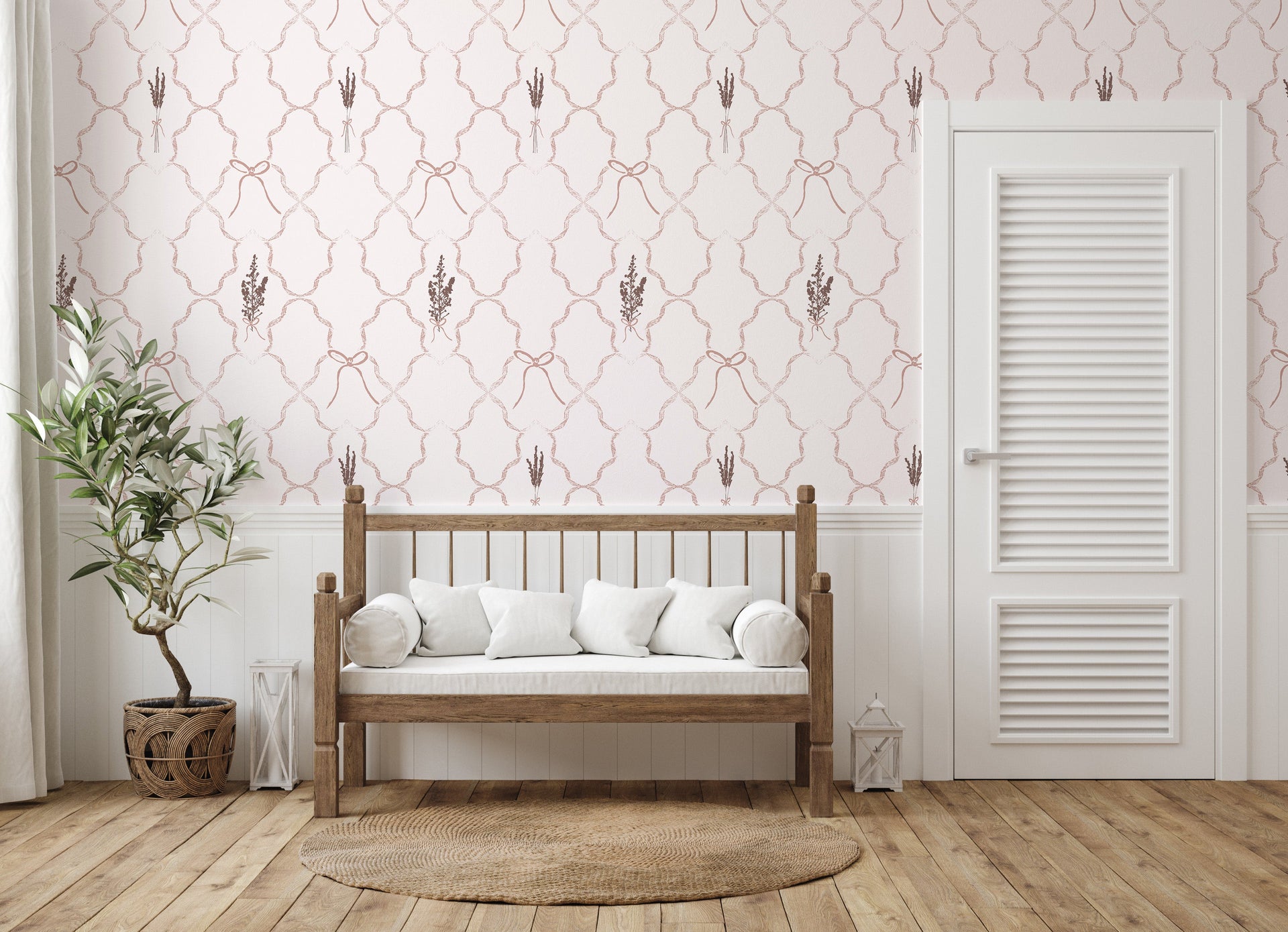 Livingston Peel and Stick Removable Wallpaper by Rusky Rose by Amy