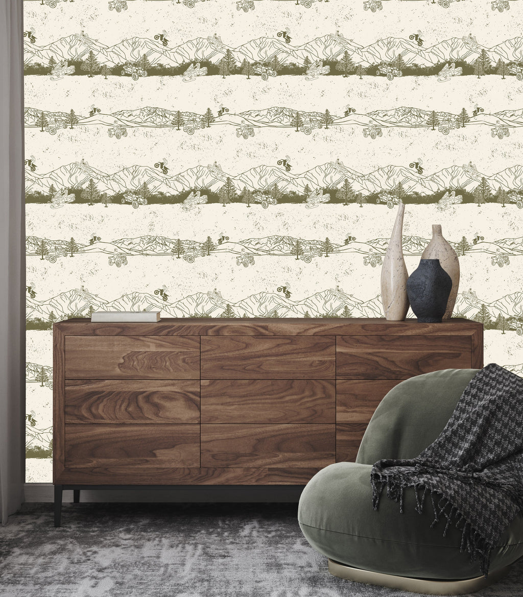 Nash Peel and Stick Removable Wallpaper by Hannah Langford