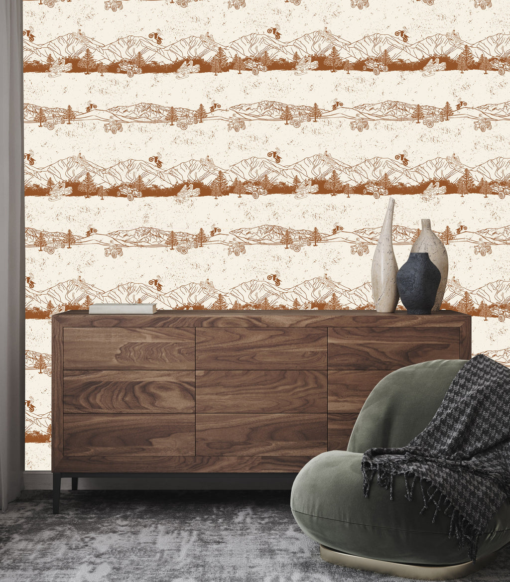Nash Peel and Stick Removable Wallpaper by Hannah Langford