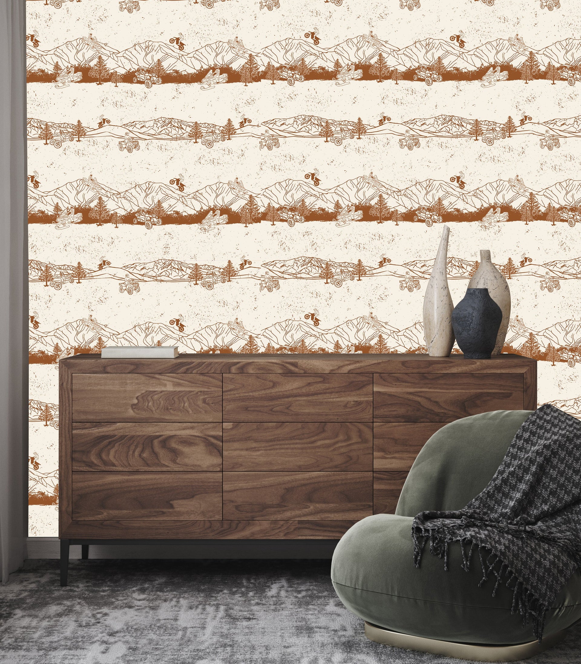 Nash Peel and Stick Removable Wallpaper by Hannah Langford