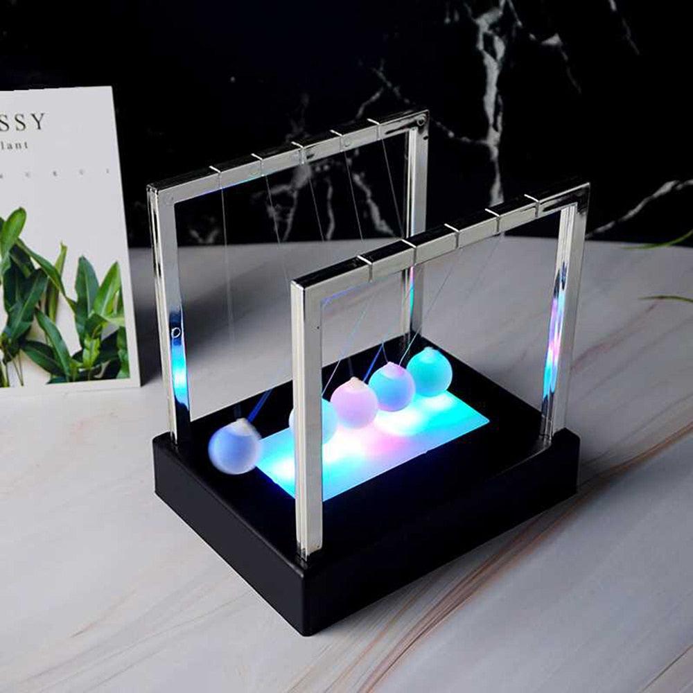 Modern Magnetic Levitation LED Swing Ball Desk Lamp Ornament