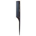 Cricket Carbon Fine Tooth Rattail Comb (C-50) for professional haircutting