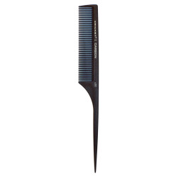Cricket Carbon Fine Tooth Rattail Comb (C-50) for professional haircutting