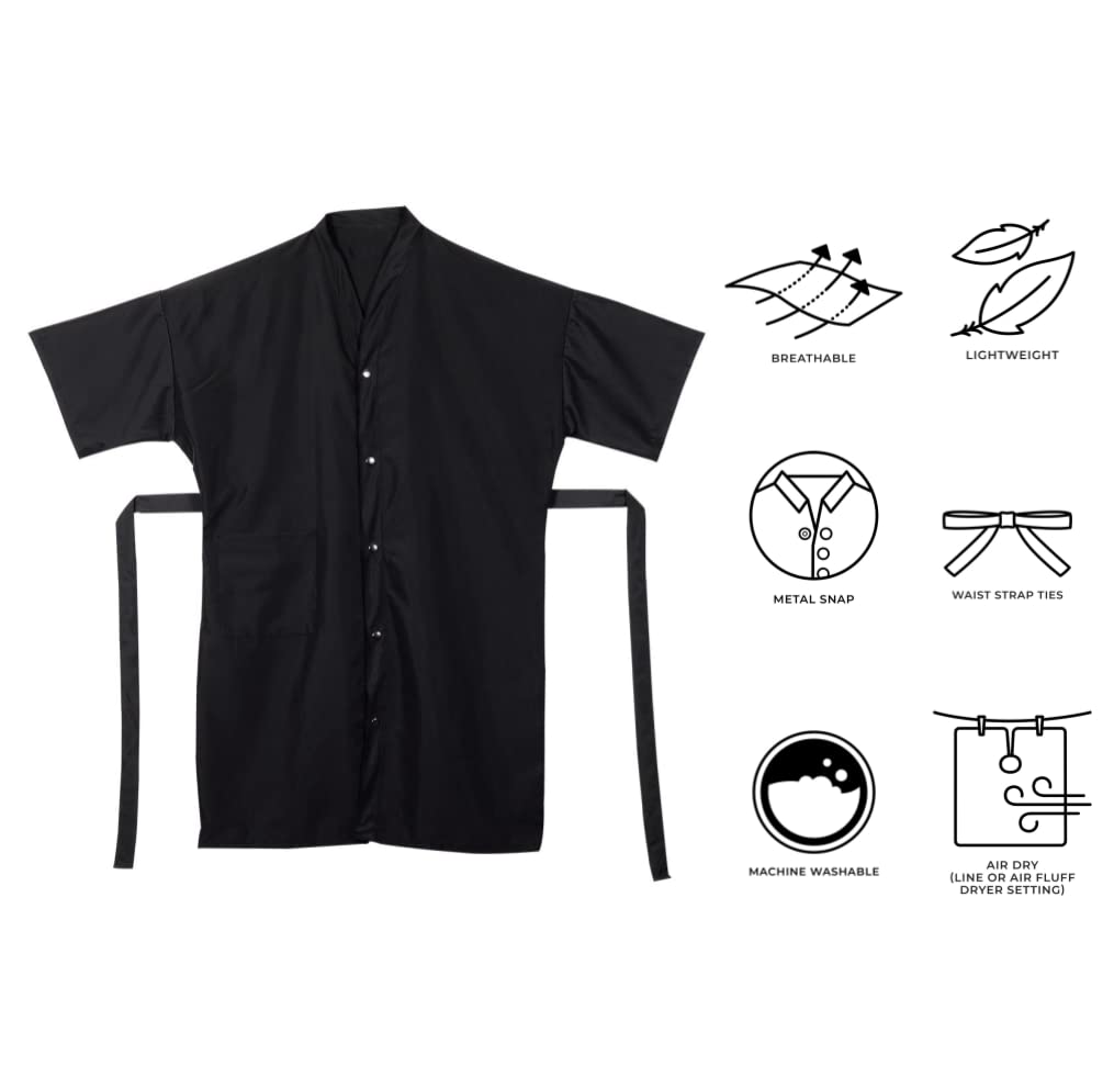 Cricket Preview Stylist Microfiber Cover-Up in Black