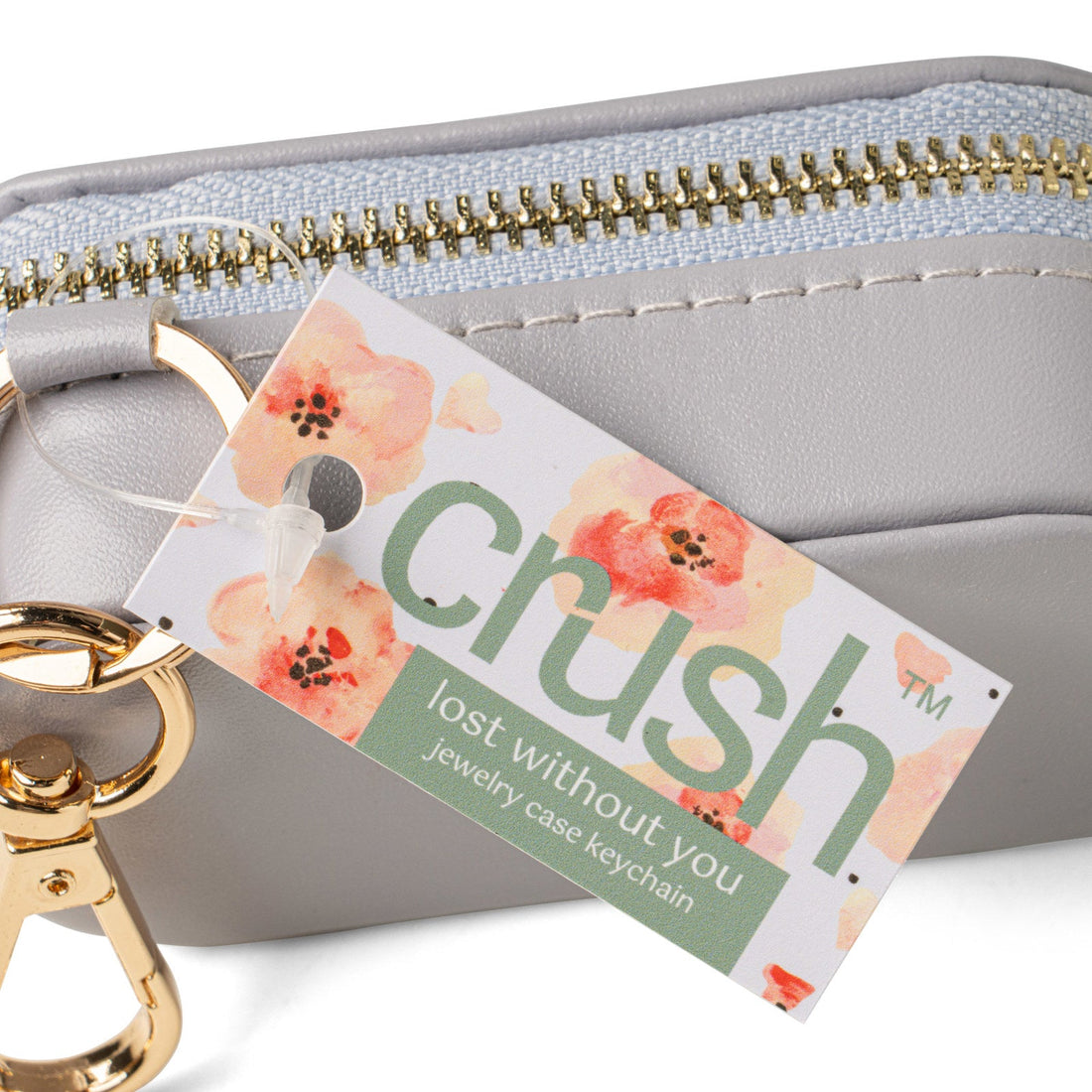 Crush™ Lost Without You Jewelry Case Keychain