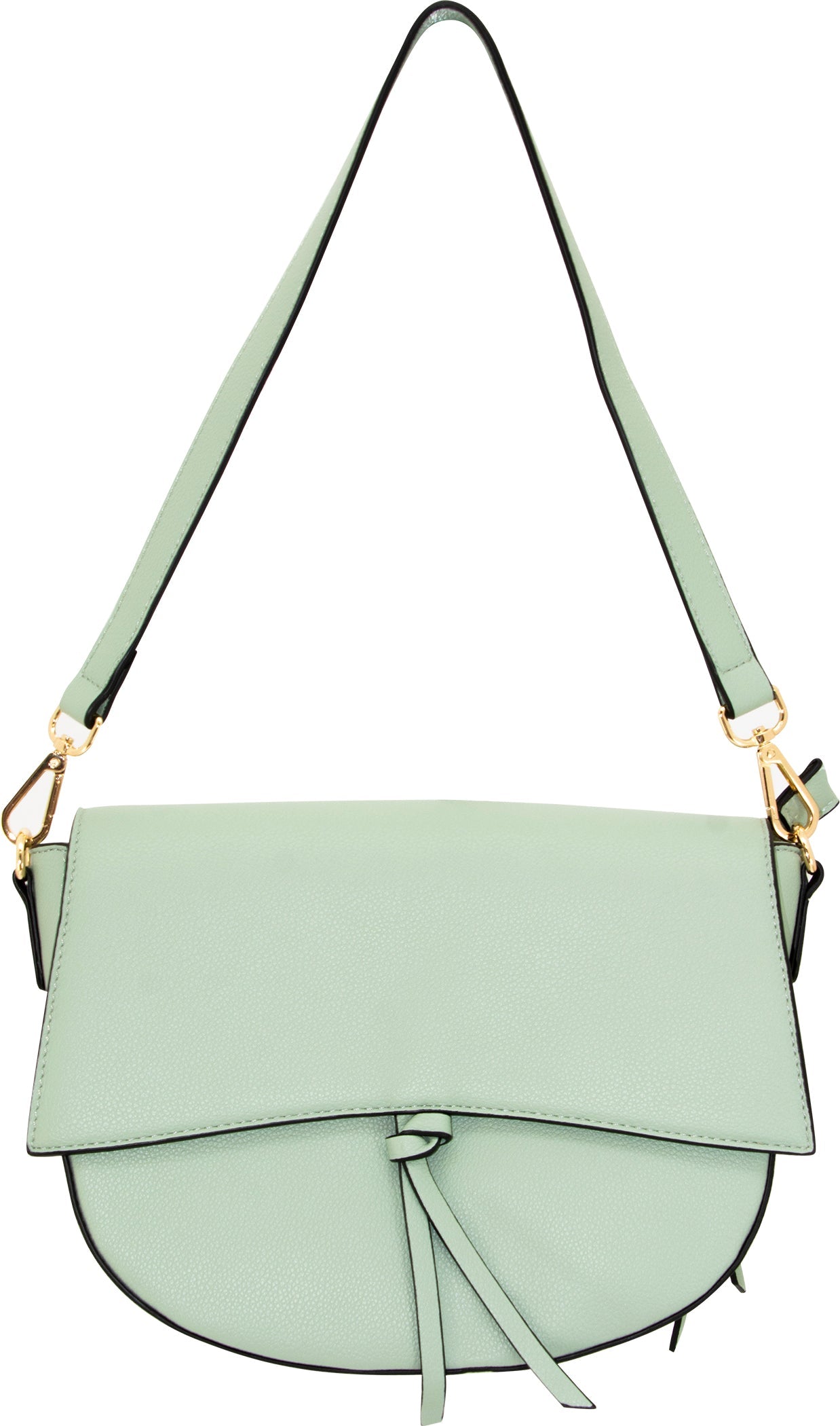 Zoey Half-Moon Crossbody Bag with Detachable Adjustable Strap - Image 8