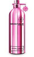 Bottle of Montale Crystal Flowers Eau de Parfum, a floral fragrance with rose and musk notes.