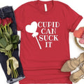 Cupid Can Suck It Valentine's Tee