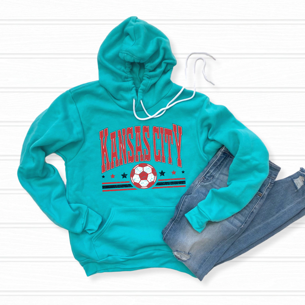 Kansas City Current Block Arch Tee OR Hoodie