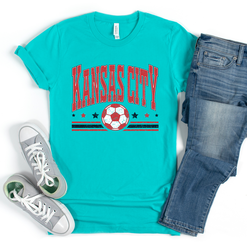 Kansas City Current Block Arch Tee OR Hoodie