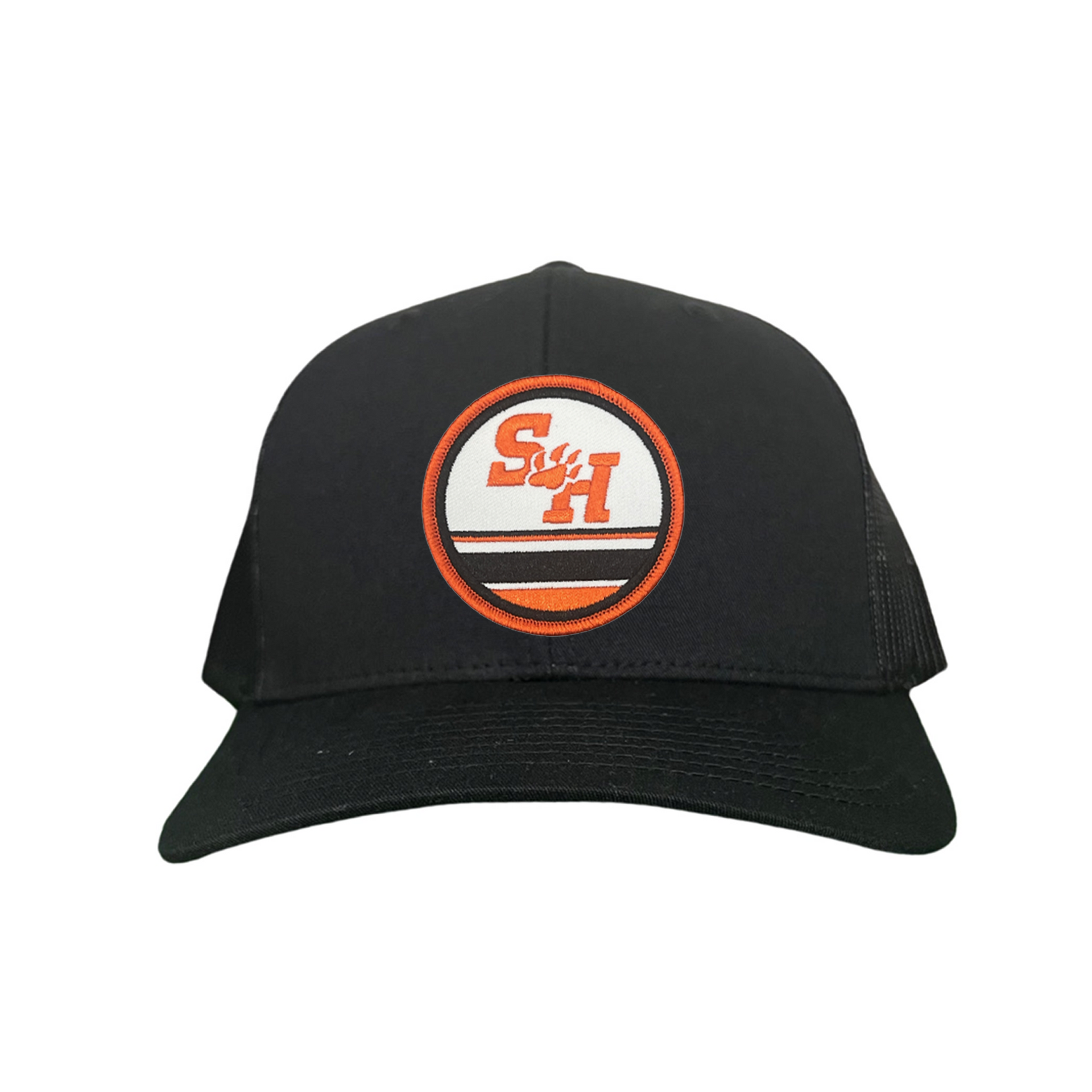 Sam Houston State Paw Circle Curved Bill Mesh Snapback