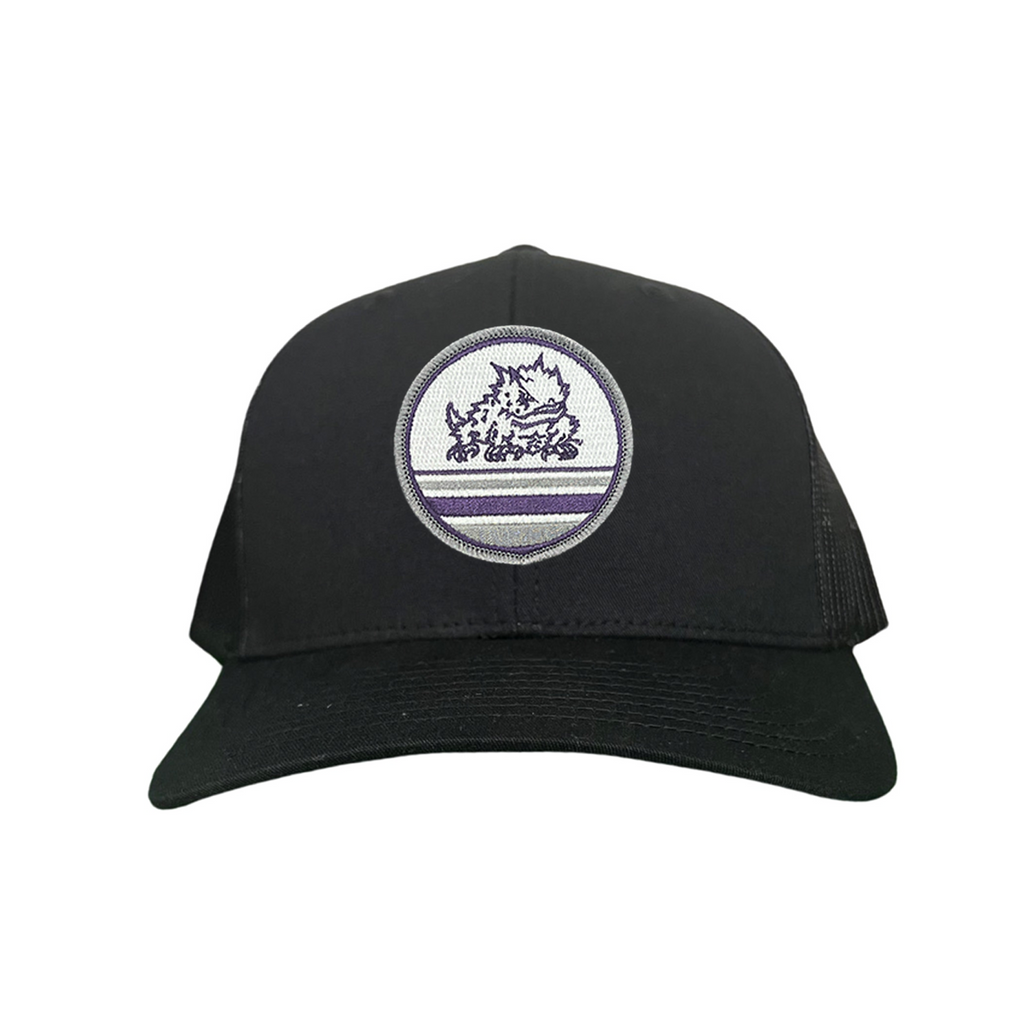 TCU Horned Frog Circle Line Hat - Unisex Sporty Casual Cap