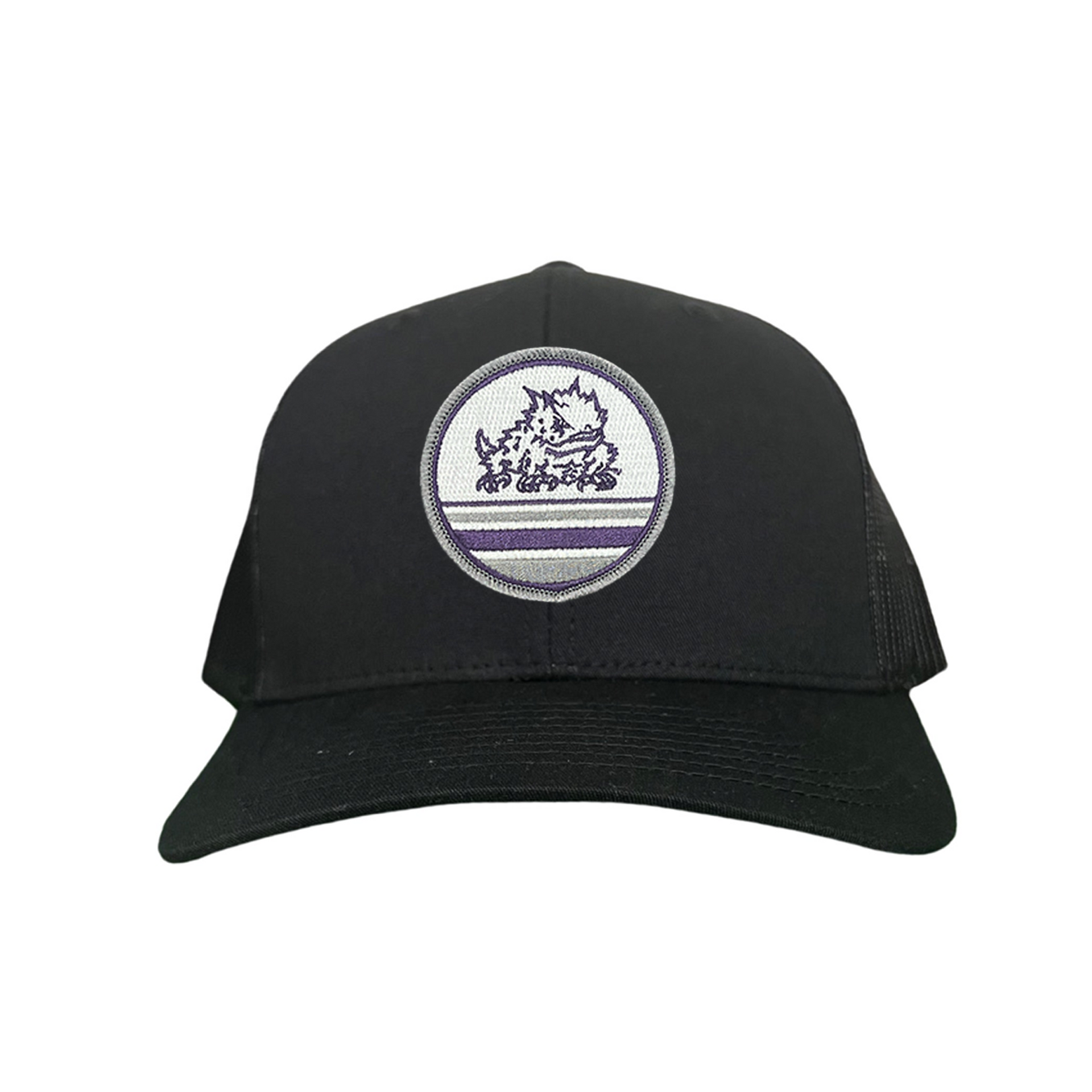 TCU Horned Frog Circle Line Hat - Unisex Sporty Casual Cap